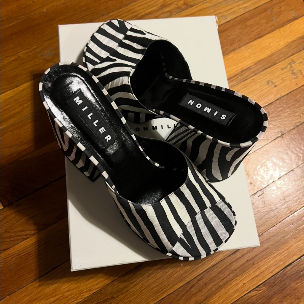 Simon Miller Chunky Heeled Mules